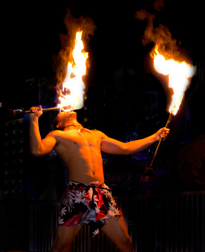 Polynesian Fire Show