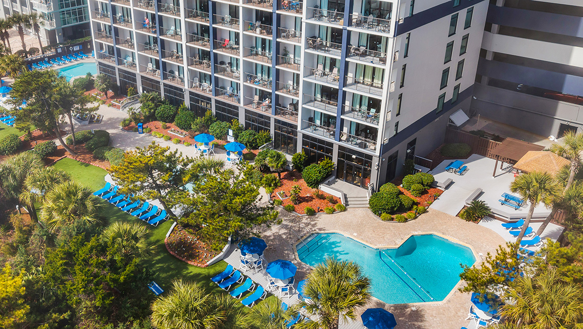 Overview of Pool Deck